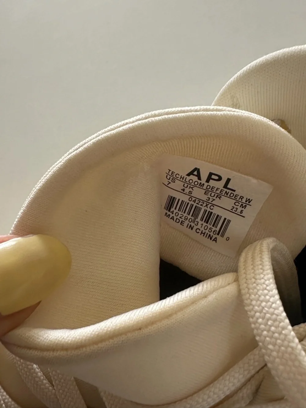 APL Cream TechLoom Defender Hiking Sneakers - Picture 5 of 5